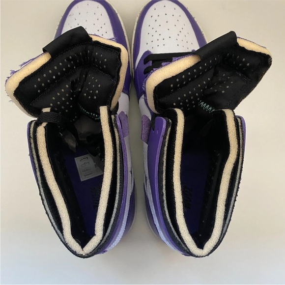 JORDAN 1 High Zoom Air CMFT Crater Purple CT0978-501 - Picture 9 of 10